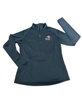 Sport-Tek San Francisco 49ers Fit Pullover women's quarter zip long sleeve Small